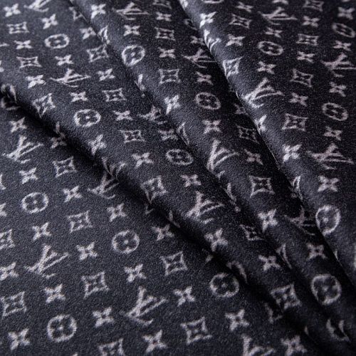 Кашемир двухсторонний Louis Vuitton 022-20227 черный