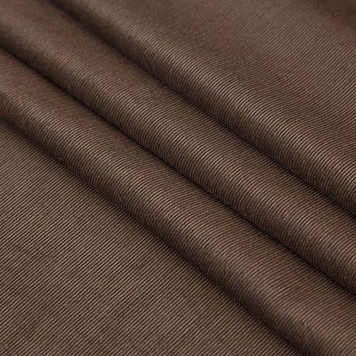 Микровельвет вискозный 008-16254 орехово-коричневый однотонный