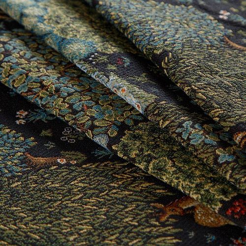 Гобелен У. Моррис Ручей 22-02-15838 темно-синий