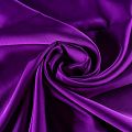 Шелк синтетический стрейч К1-379 императорский пурпурный однотонный