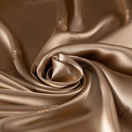 Вискоза жаккардовая Max Mara 009-20258 карамельный