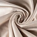 Ткань портьерная бархат 529-02-153 серебристо-серый однотонный