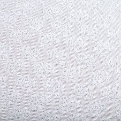 Сетка корсетная 050-20186 белый жаккардовый