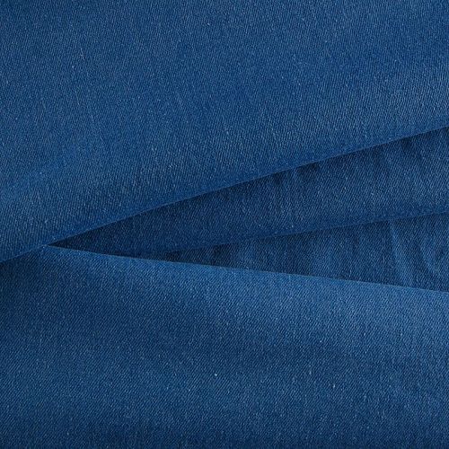 Джинс стрейч 015-17162 сине-голубой однотонный