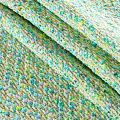 Твид шанель 052-11684 зеленый/бирюзовый
