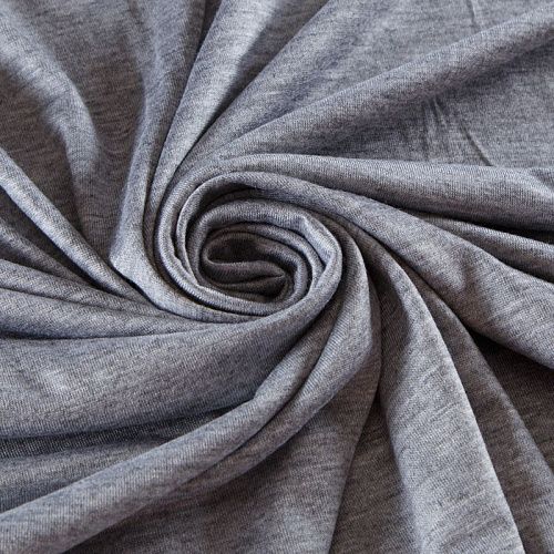 Трикотаж-кулирка 056-12164 серый меланж