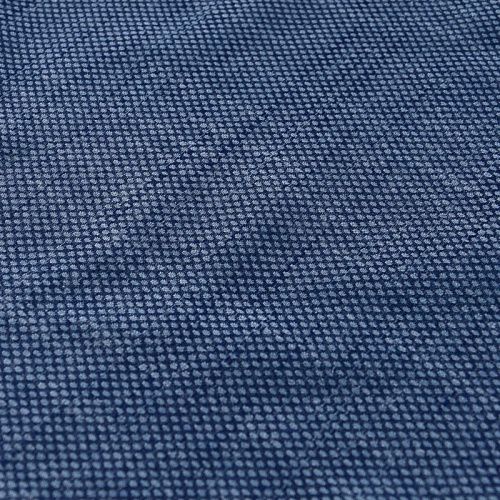 Ткань плательно-рубашечная 049-11927 синий жаккардовый