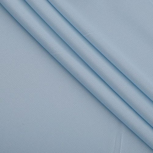 Трикотаж вискозный 056-16433 разбеленный голубой однотонный