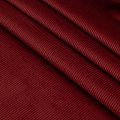 Вельвет стрейч 008-20770 красно-бордовый однотонный