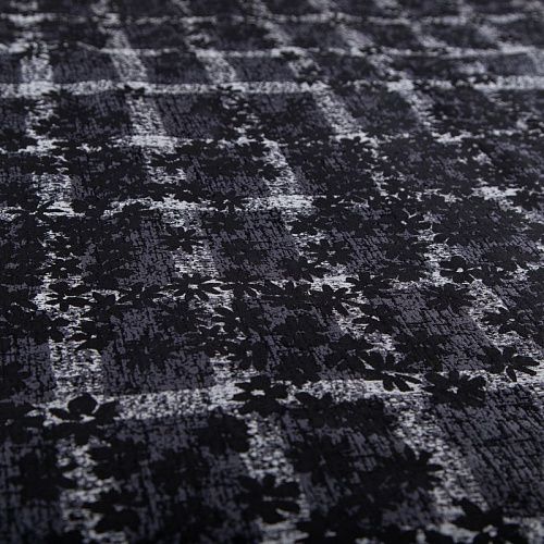 Жаккард 017-02979 черно-белый