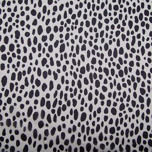 Креп-шифон шелковый 027-20199 молочный принтованный