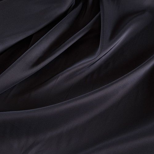 Ткань подкладочная стрейч 045-17220 черный