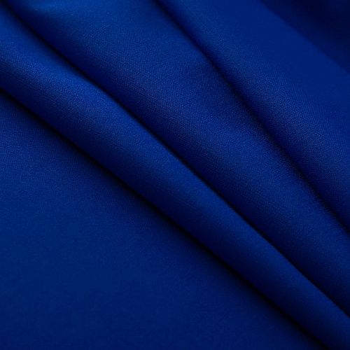 Ткань костюмная Versace 025-19262 васильковый однотонный