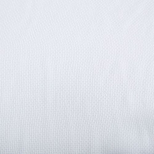 Шифон шелковый 068-20297 молочный однотонный