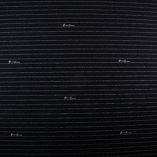 Ткань костюмная Versace 025-19137 черный с люрексом