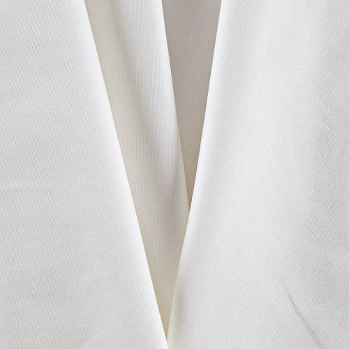 Трикотаж 056-15745 молочный однотонный