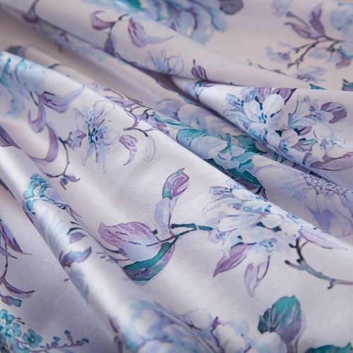 Шелк натуральный Zimmermann 064-19244 белый принтованный