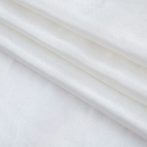 Шелк-батист 003-16487 молочный однотонный