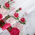 Вышивка на сетке 050-02931 молочный