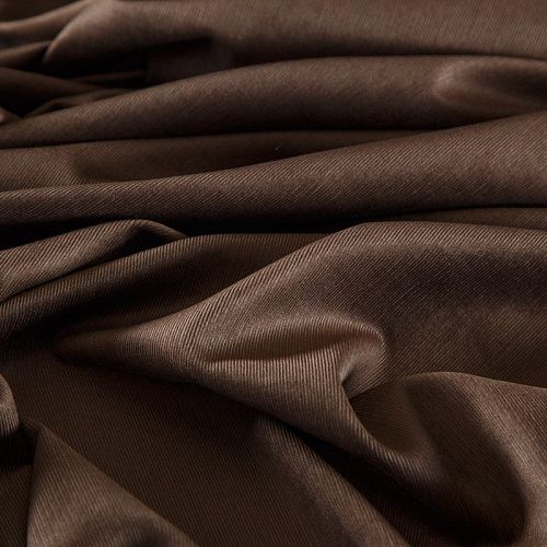 Микровельвет вискозный 008-16254 орехово-коричневый однотонный
