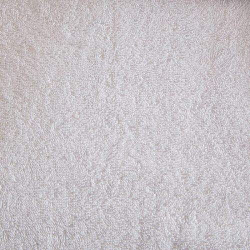 Полотно махровое ш.220 см 007-18028 белый однотонный