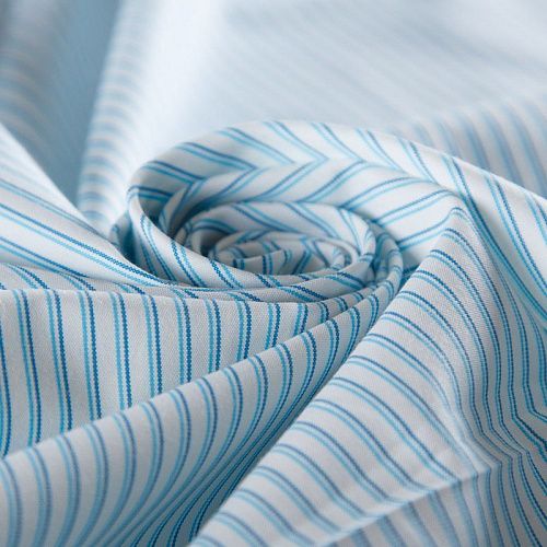 Ткань плательно-рубашечная 049-15417 белый принтованный