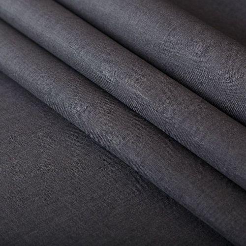 Шерсть двойная 066-17167 серый однотонный