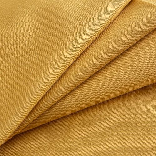 Ткань с водо- и грязеотталкивающей пропиткой 22-02-20695 темно-желтый однотонный