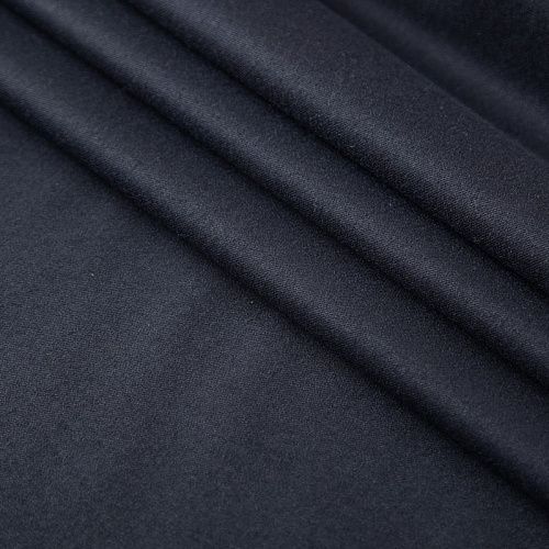 Шерсть костюмная стрейч 025-19978 черный однотонный