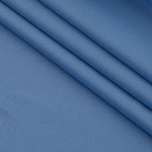 Ткань костюмная стрейч 025-15240 небесно-голубой однотонный