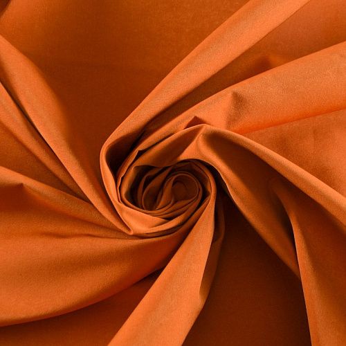 Ткань плащевая 042-12080 мандариновый однотонный