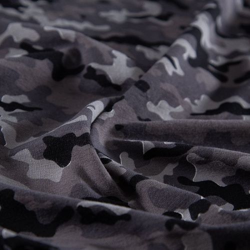 Трикотаж 056-20203 серый принтованный