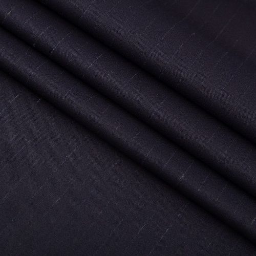 Ткань костюмная стрейч 025-19281 черный полоска