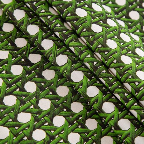 Поплин Giambattista Valli 063-20193 зеленый принтованный