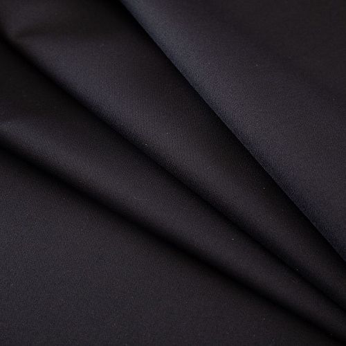 Ткань костюмная Versace 025-19120 черный однотонный