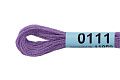 Нитки для вышивания Gamma мулине 8 м 0111 сиреневый