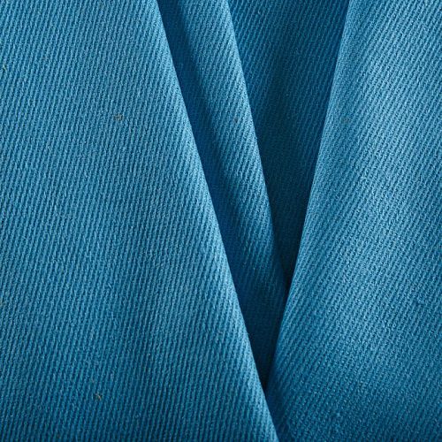 Шелк буретный 064-14645 голубой однотонный