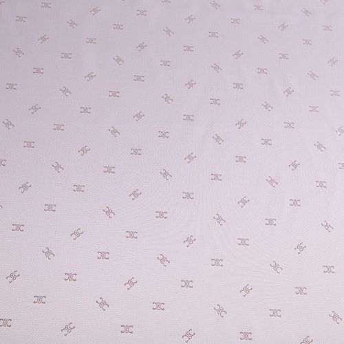 Ткань подкладочная 045-20860 разбеленный розовый жаккардовый