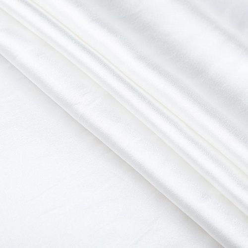 Креп кади стрейч 026-20119 айвори однотонный