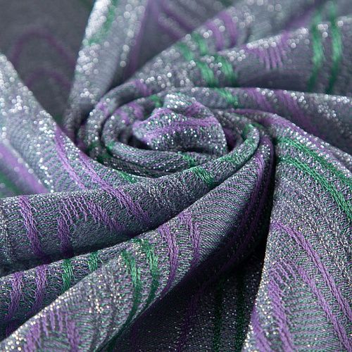 Трикотаж Missoni 056-20137 серебристый мультиколор