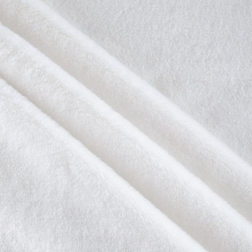 Мех искусственный 037-15246 белый однотонный