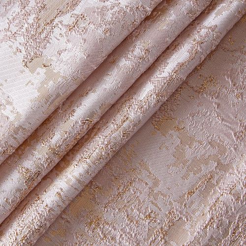 Жаккард 017-13600 бежево-розовый