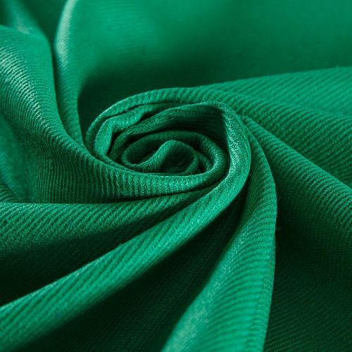 Шелк буретный 064-14643 зеленый однотонный
