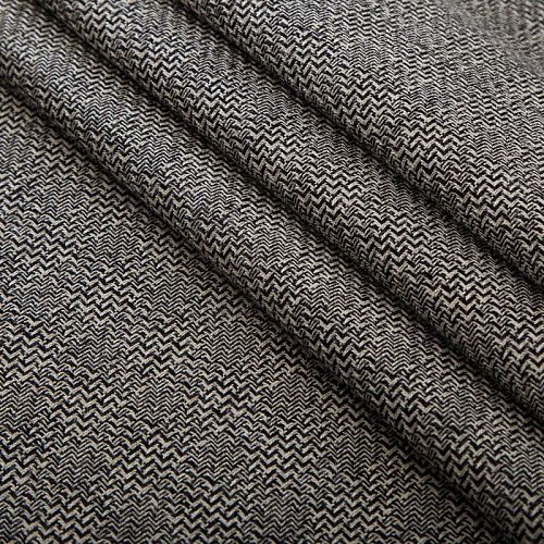 Шерсть дублированная Yves Saint Laurent 066-16255 черно-белый