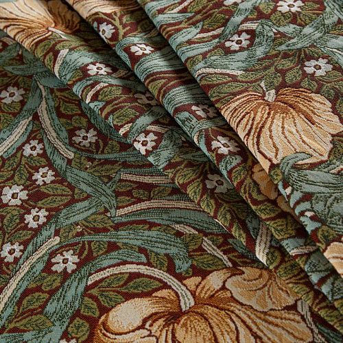 Гобелен У. Моррис Первоцветы 22-02-15853 бирюзовый