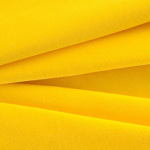 Бархат 002-11881 ярко-желтый однотонный