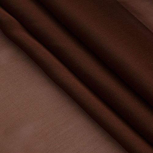 Шифон шелковый 068-16851 корица однотонный