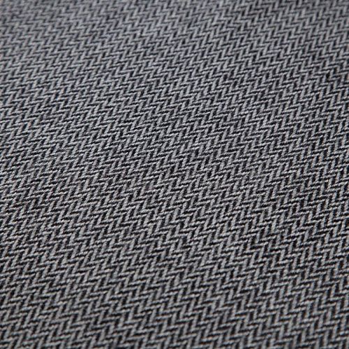 Ткань пальтовая 040-14404 черно-молочная елочка