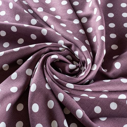 Твил-штапель 069-01324 Col.7  капучино принтованный