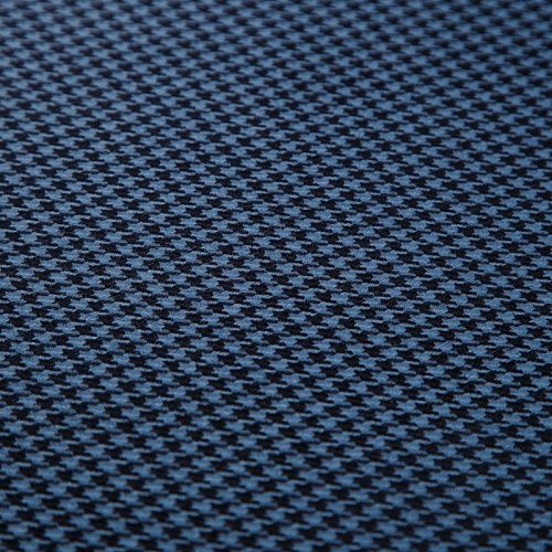 Ткань костюмная 025-14702 пыльно-голубой принтованный